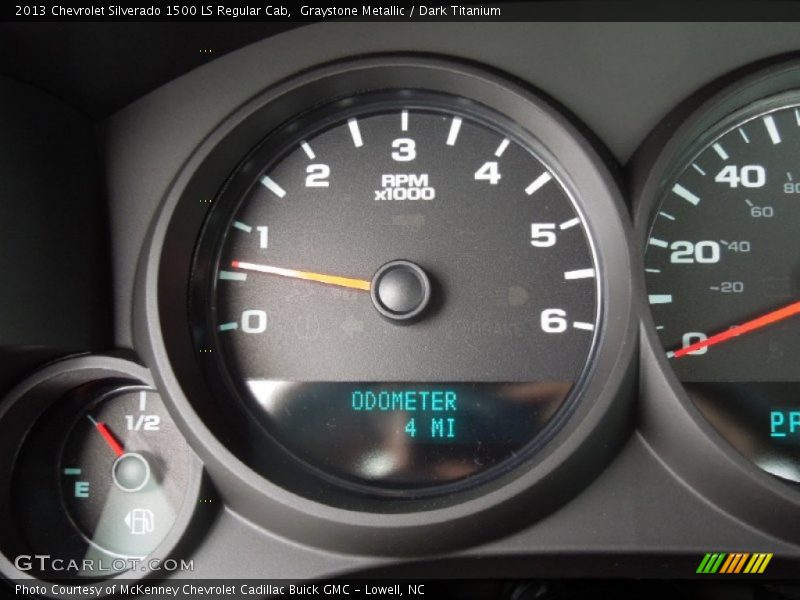 Graystone Metallic / Dark Titanium 2013 Chevrolet Silverado 1500 LS Regular Cab
