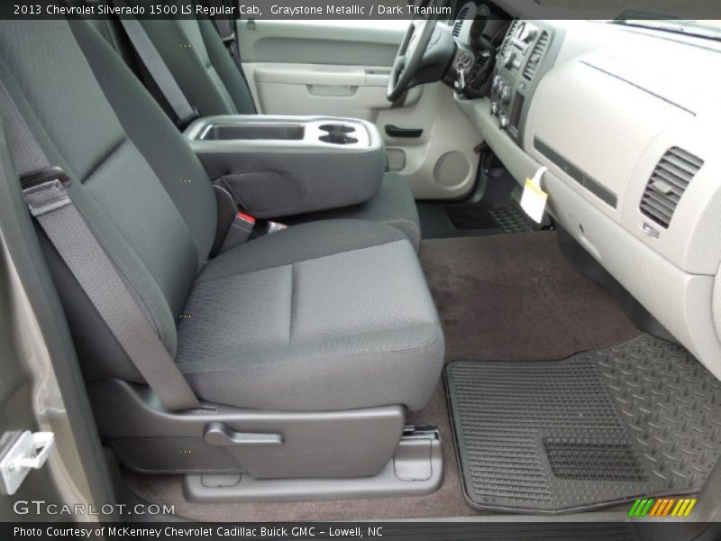 Graystone Metallic / Dark Titanium 2013 Chevrolet Silverado 1500 LS Regular Cab