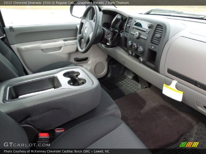 Graystone Metallic / Dark Titanium 2013 Chevrolet Silverado 1500 LS Regular Cab