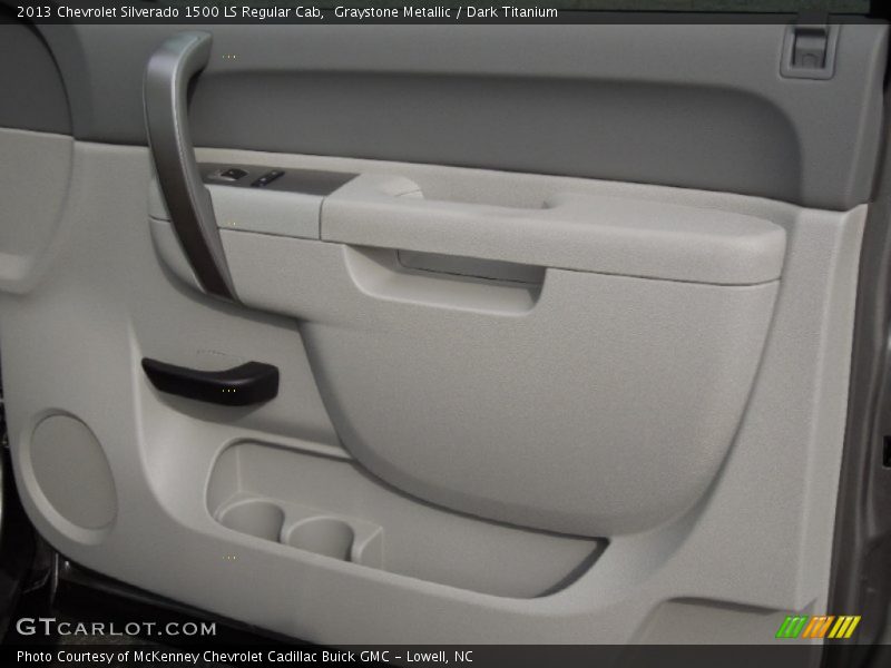 Graystone Metallic / Dark Titanium 2013 Chevrolet Silverado 1500 LS Regular Cab