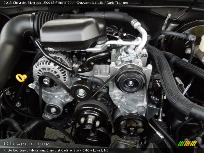 Graystone Metallic / Dark Titanium 2013 Chevrolet Silverado 1500 LS Regular Cab