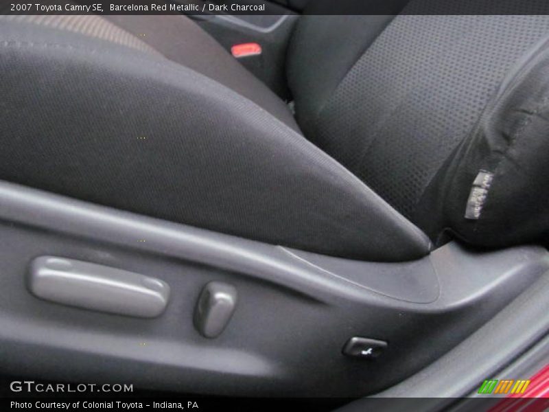 Barcelona Red Metallic / Dark Charcoal 2007 Toyota Camry SE