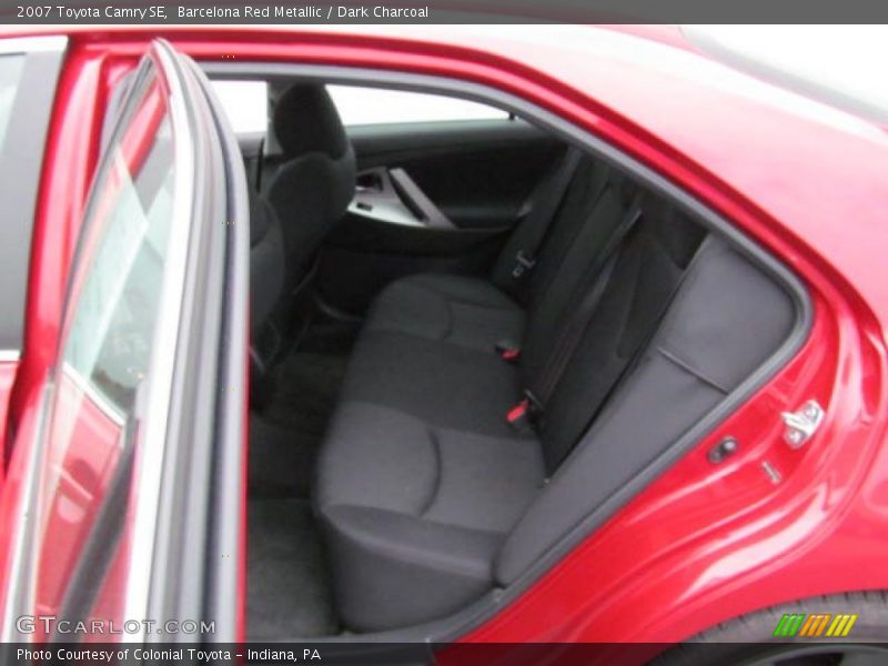 Barcelona Red Metallic / Dark Charcoal 2007 Toyota Camry SE