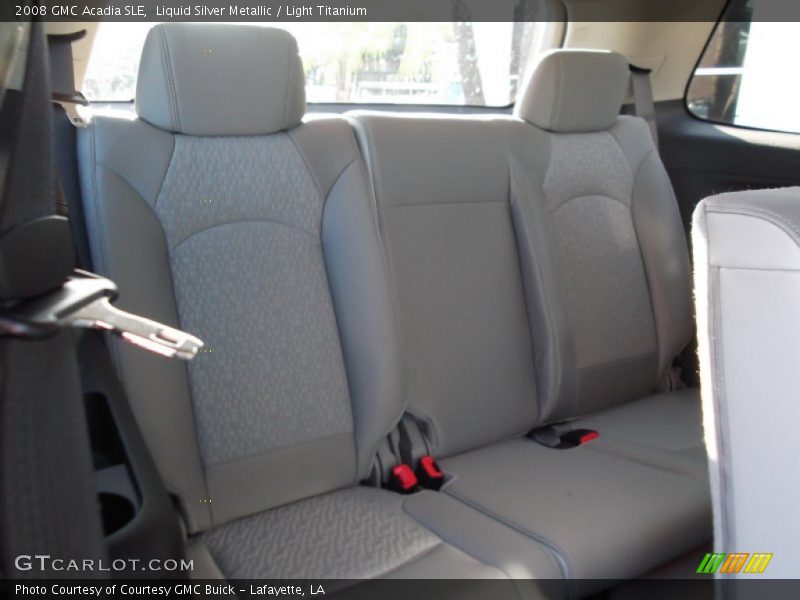 Liquid Silver Metallic / Light Titanium 2008 GMC Acadia SLE