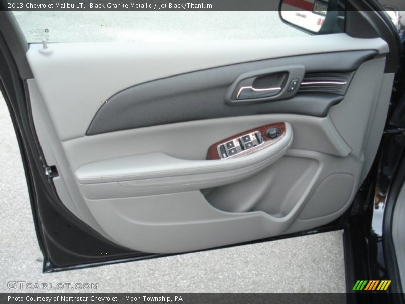 Black Granite Metallic / Jet Black/Titanium 2013 Chevrolet Malibu LT