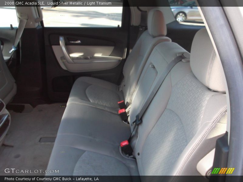 Liquid Silver Metallic / Light Titanium 2008 GMC Acadia SLE
