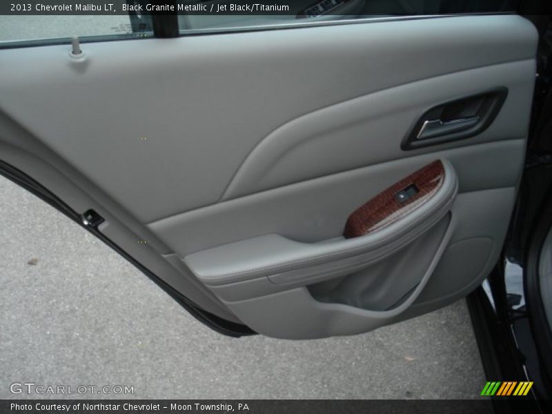 Black Granite Metallic / Jet Black/Titanium 2013 Chevrolet Malibu LT