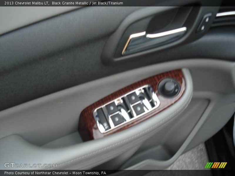 Black Granite Metallic / Jet Black/Titanium 2013 Chevrolet Malibu LT