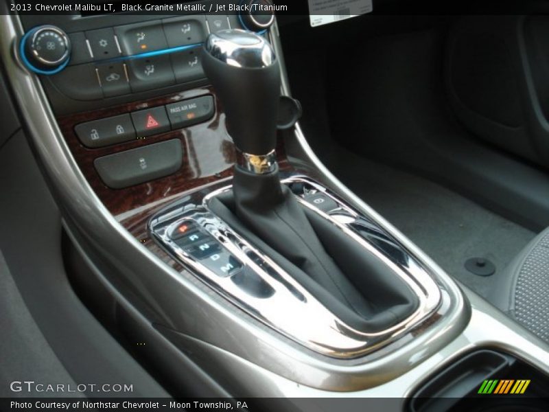 Black Granite Metallic / Jet Black/Titanium 2013 Chevrolet Malibu LT