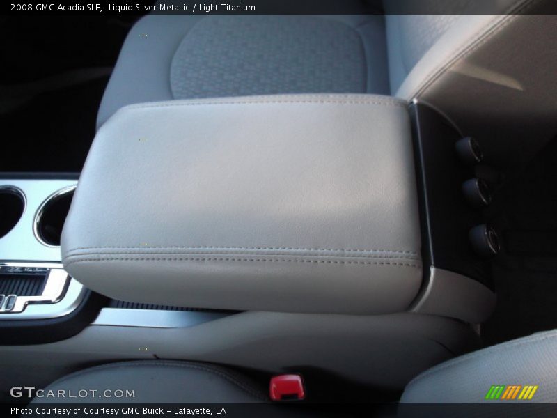 Liquid Silver Metallic / Light Titanium 2008 GMC Acadia SLE
