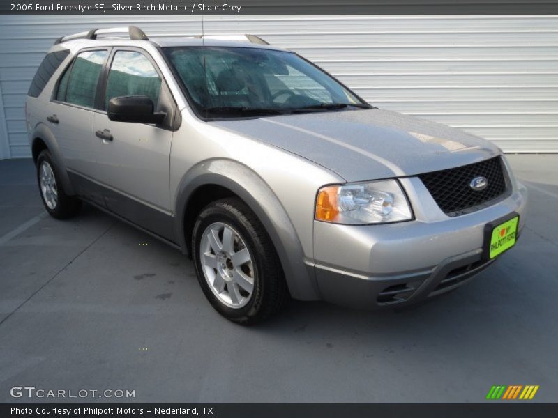 Silver Birch Metallic / Shale Grey 2006 Ford Freestyle SE