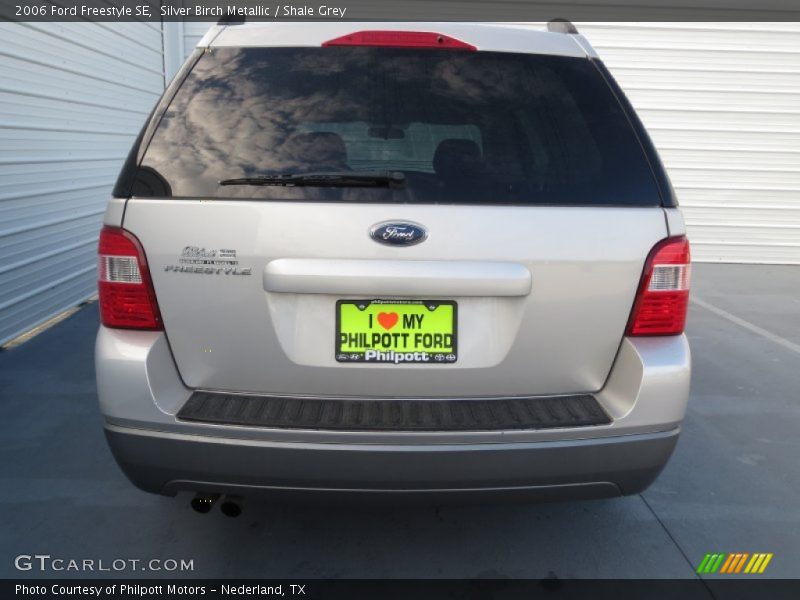 Silver Birch Metallic / Shale Grey 2006 Ford Freestyle SE