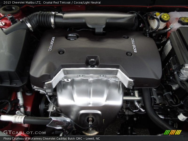 Crystal Red Tintcoat / Cocoa/Light Neutral 2013 Chevrolet Malibu LTZ