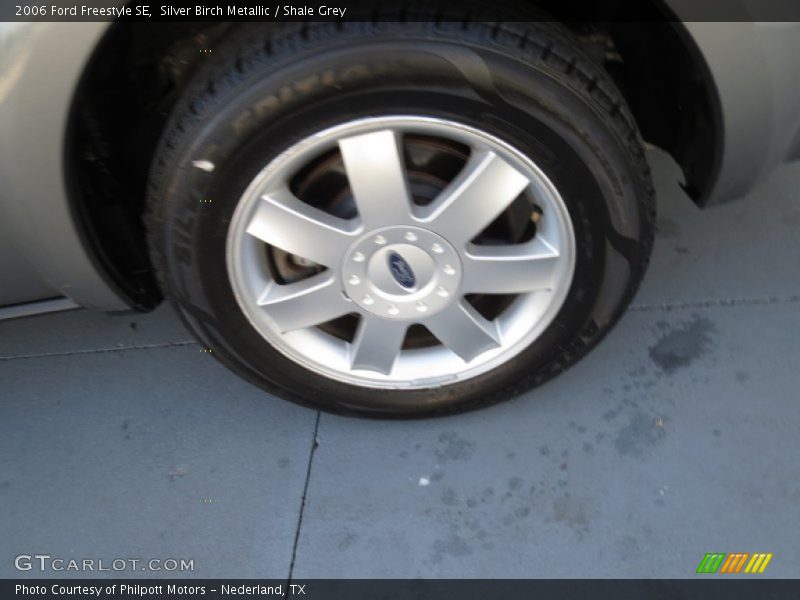 Silver Birch Metallic / Shale Grey 2006 Ford Freestyle SE