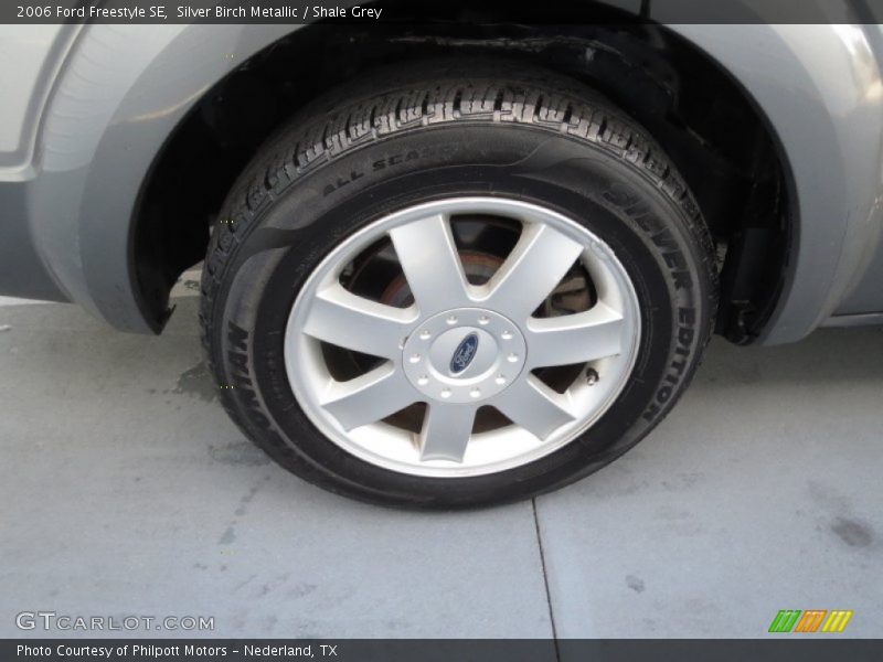 Silver Birch Metallic / Shale Grey 2006 Ford Freestyle SE