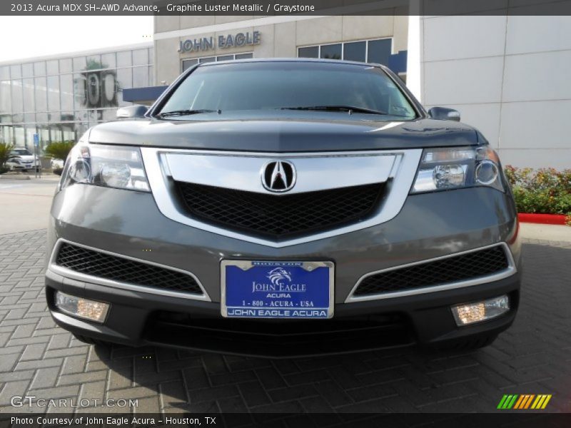 Graphite Luster Metallic / Graystone 2013 Acura MDX SH-AWD Advance