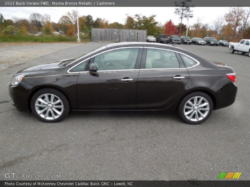 Mocha Bronze Metallic / Cashmere 2013 Buick Verano FWD