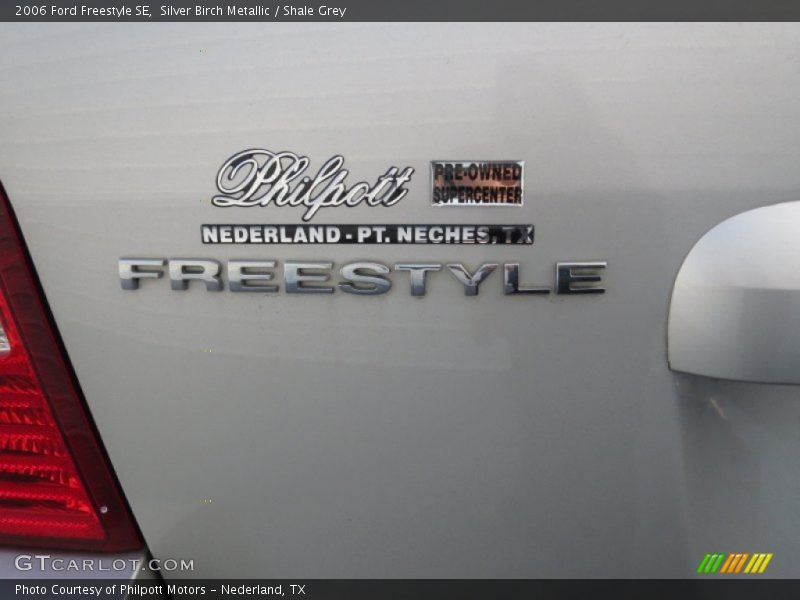 Silver Birch Metallic / Shale Grey 2006 Ford Freestyle SE