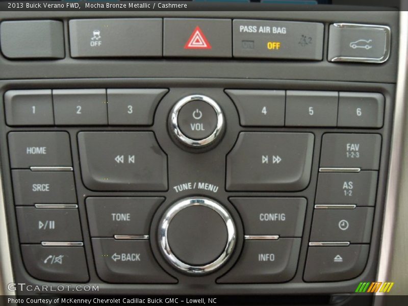 Mocha Bronze Metallic / Cashmere 2013 Buick Verano FWD