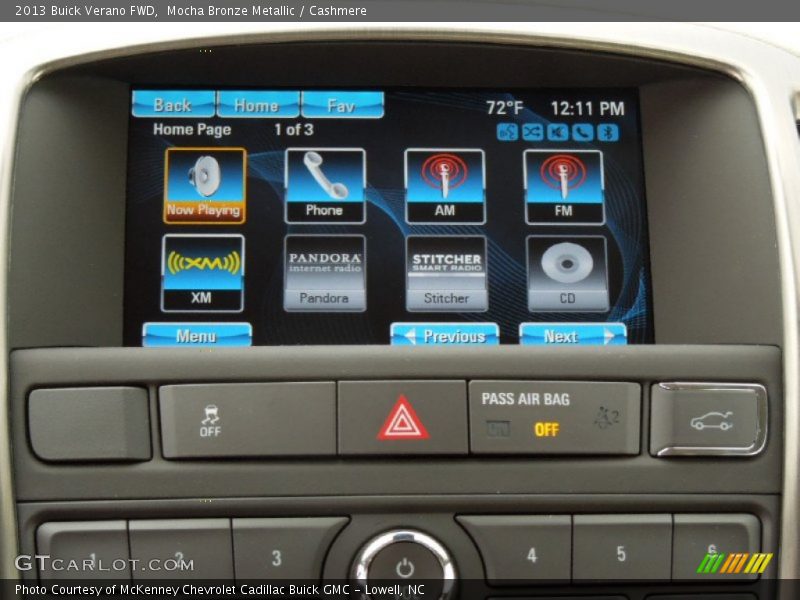 Mocha Bronze Metallic / Cashmere 2013 Buick Verano FWD