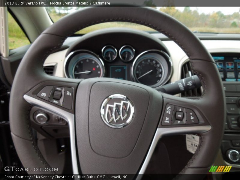 Mocha Bronze Metallic / Cashmere 2013 Buick Verano FWD