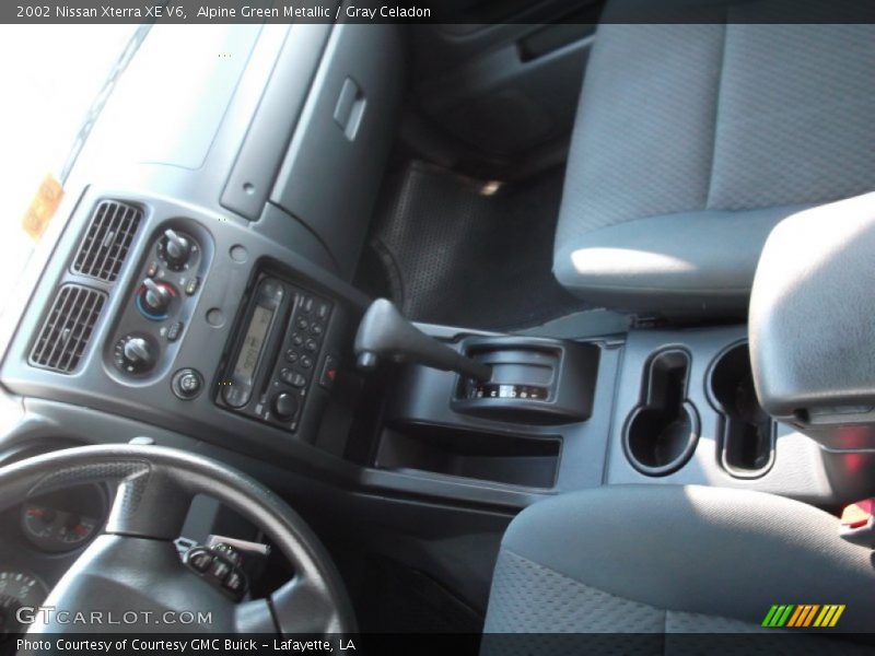 Alpine Green Metallic / Gray Celadon 2002 Nissan Xterra XE V6