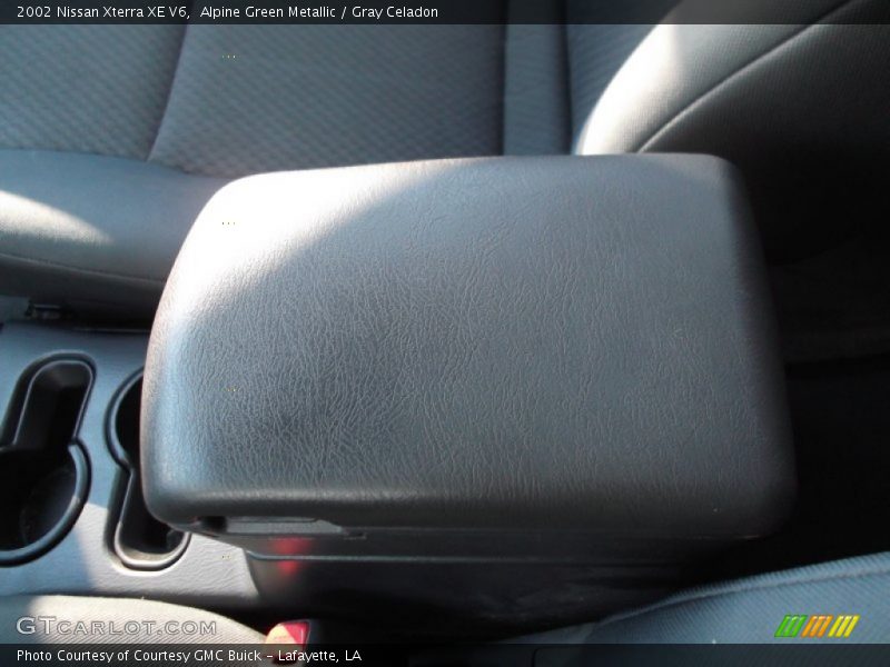 Alpine Green Metallic / Gray Celadon 2002 Nissan Xterra XE V6