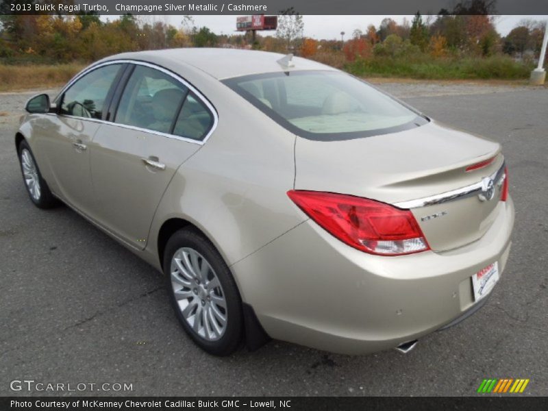 Champagne Silver Metallic / Cashmere 2013 Buick Regal Turbo