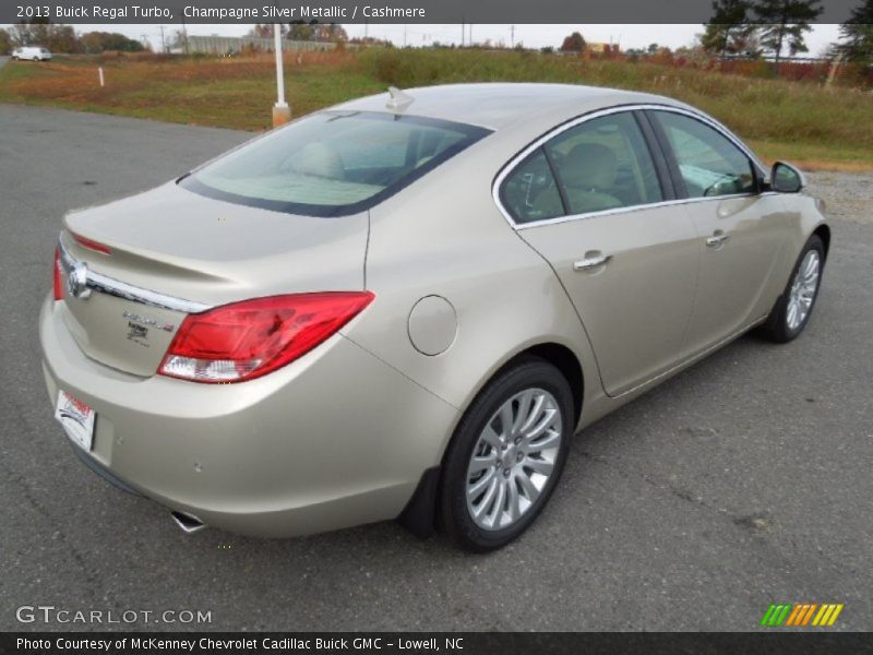 Champagne Silver Metallic / Cashmere 2013 Buick Regal Turbo