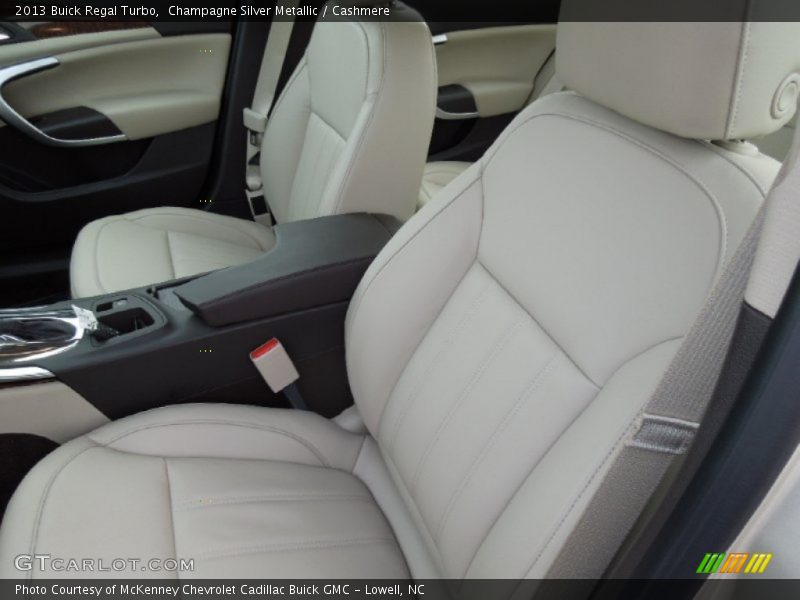 Champagne Silver Metallic / Cashmere 2013 Buick Regal Turbo