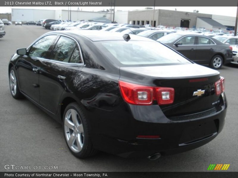 Black / Cocoa/Light Neutral 2013 Chevrolet Malibu LTZ