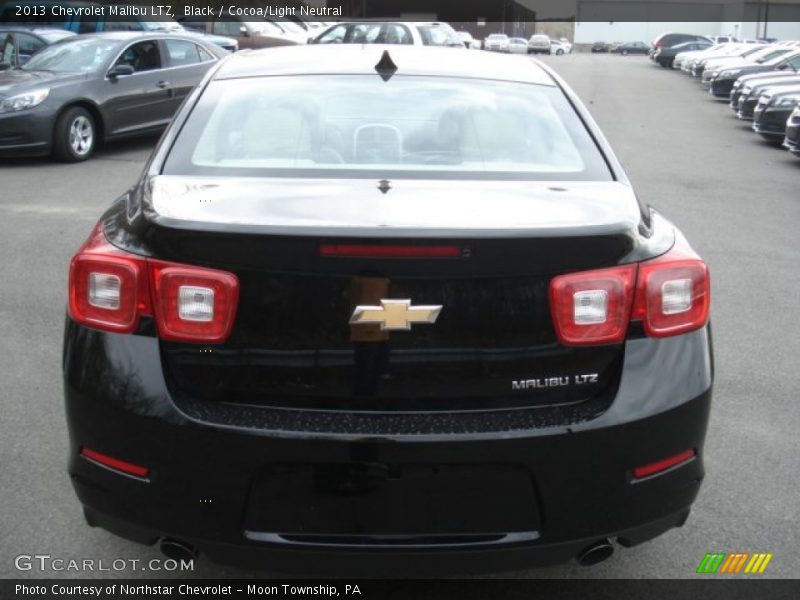 Black / Cocoa/Light Neutral 2013 Chevrolet Malibu LTZ