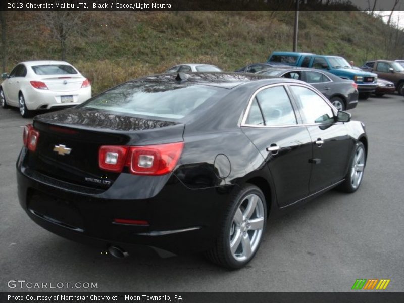 Black / Cocoa/Light Neutral 2013 Chevrolet Malibu LTZ