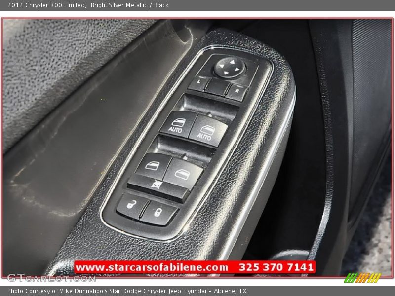 Bright Silver Metallic / Black 2012 Chrysler 300 Limited