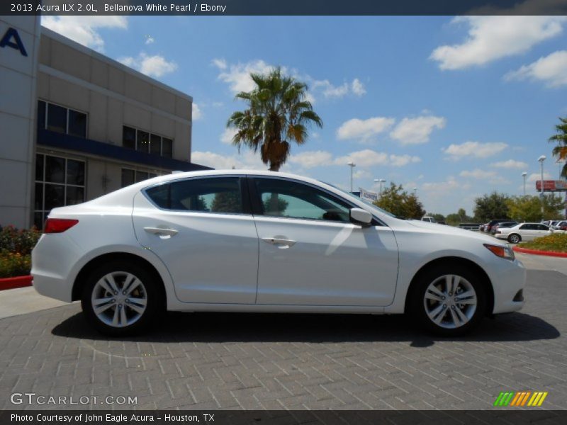 Bellanova White Pearl / Ebony 2013 Acura ILX 2.0L