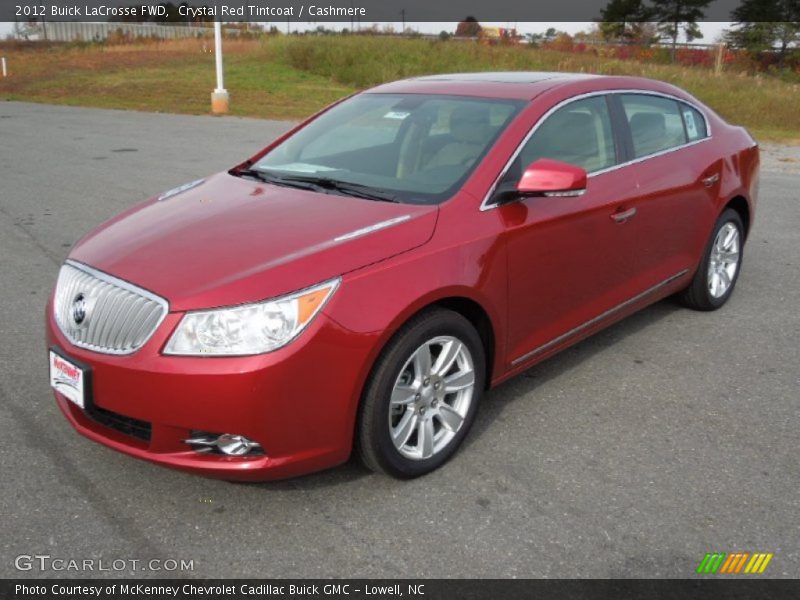 Crystal Red Tintcoat / Cashmere 2012 Buick LaCrosse FWD