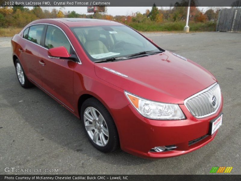 Crystal Red Tintcoat / Cashmere 2012 Buick LaCrosse FWD