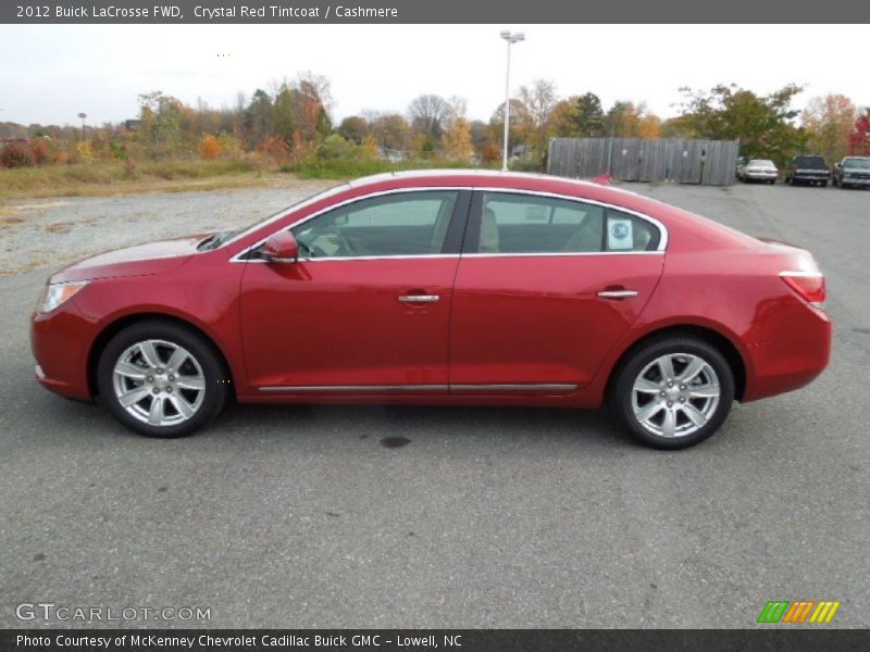 Crystal Red Tintcoat / Cashmere 2012 Buick LaCrosse FWD