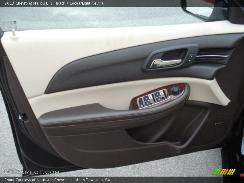 Black / Cocoa/Light Neutral 2013 Chevrolet Malibu LTZ