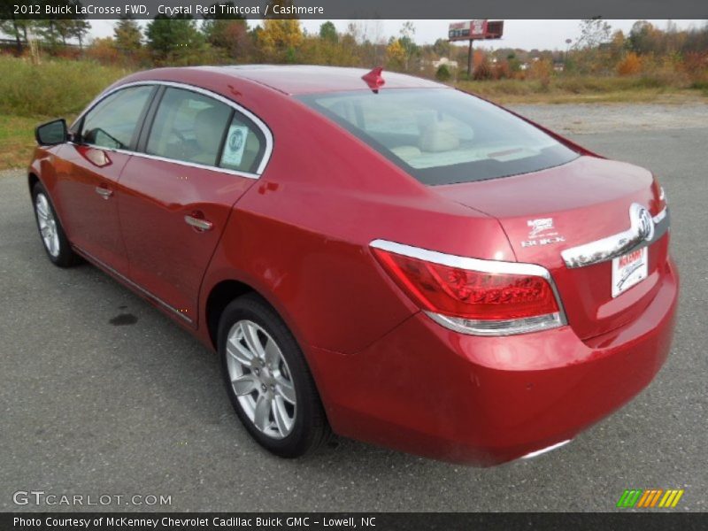 Crystal Red Tintcoat / Cashmere 2012 Buick LaCrosse FWD