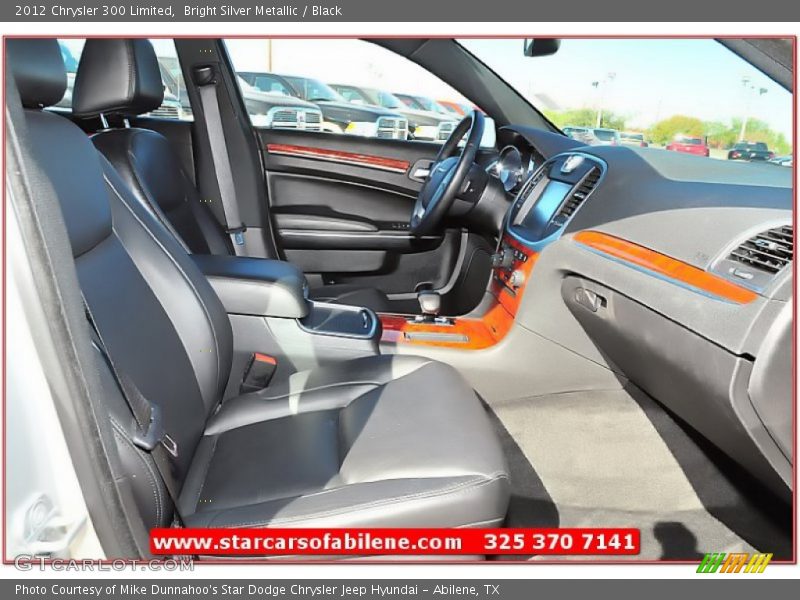 Bright Silver Metallic / Black 2012 Chrysler 300 Limited