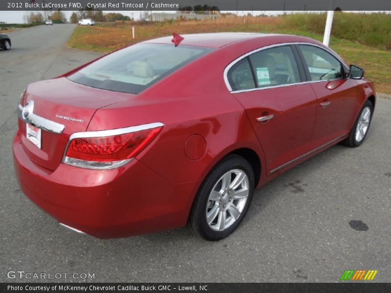 Crystal Red Tintcoat / Cashmere 2012 Buick LaCrosse FWD