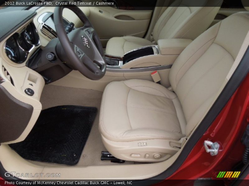Crystal Red Tintcoat / Cashmere 2012 Buick LaCrosse FWD
