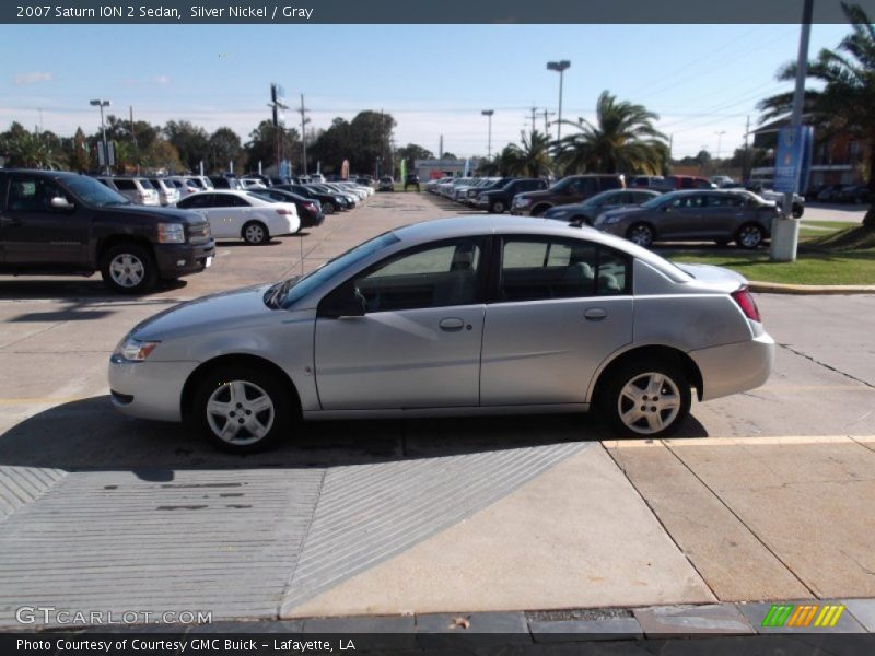 Silver Nickel / Gray 2007 Saturn ION 2 Sedan