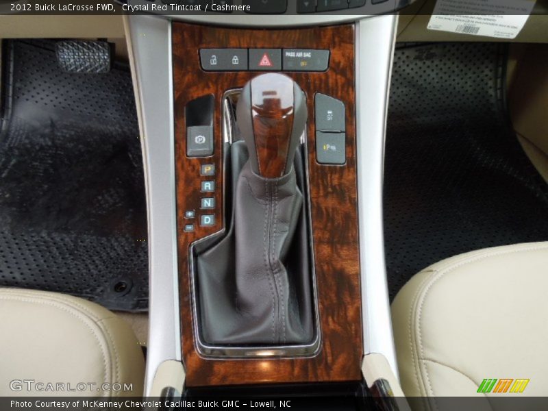 Crystal Red Tintcoat / Cashmere 2012 Buick LaCrosse FWD