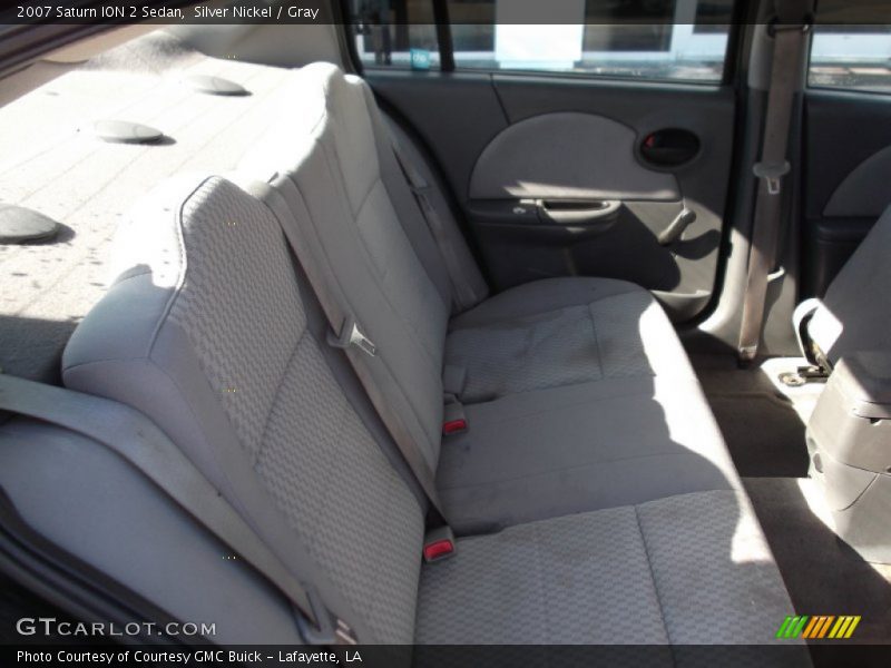 Silver Nickel / Gray 2007 Saturn ION 2 Sedan