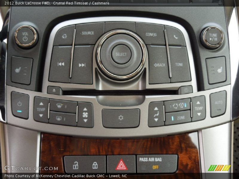 Crystal Red Tintcoat / Cashmere 2012 Buick LaCrosse FWD