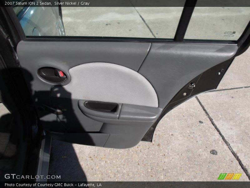 Silver Nickel / Gray 2007 Saturn ION 2 Sedan
