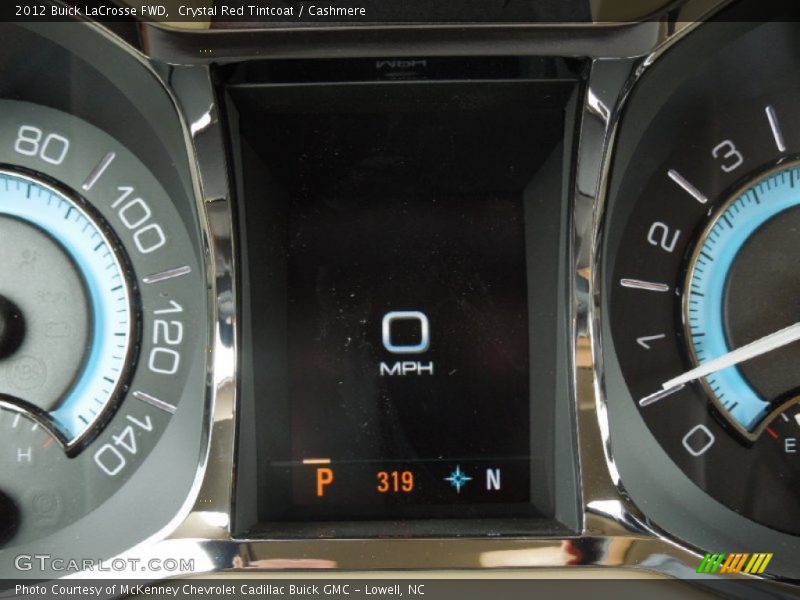 Crystal Red Tintcoat / Cashmere 2012 Buick LaCrosse FWD