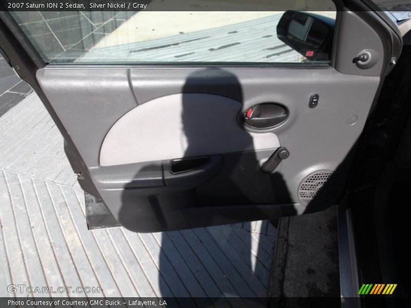 Silver Nickel / Gray 2007 Saturn ION 2 Sedan